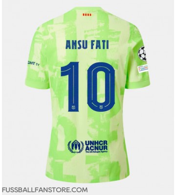 Barcelona Ansu Fati #10 Replik 3rd trikot 2024-25 Kurzarm